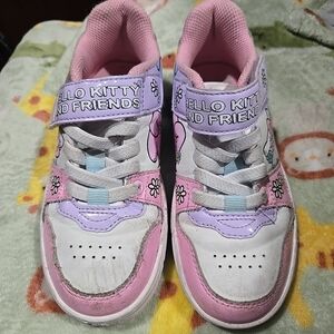 Hello Kitty Kids Shoes - Pink and White Size 13